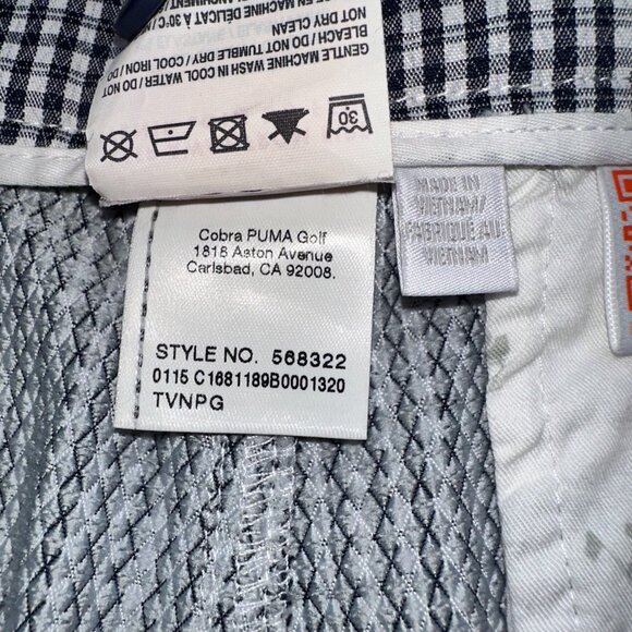 MENS PLAID PUMA SHORTS BUNDLE - 2 PACK - 30W - Picture 10 of 15